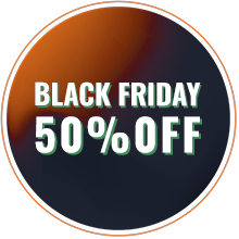 black friay - 50% de desconto